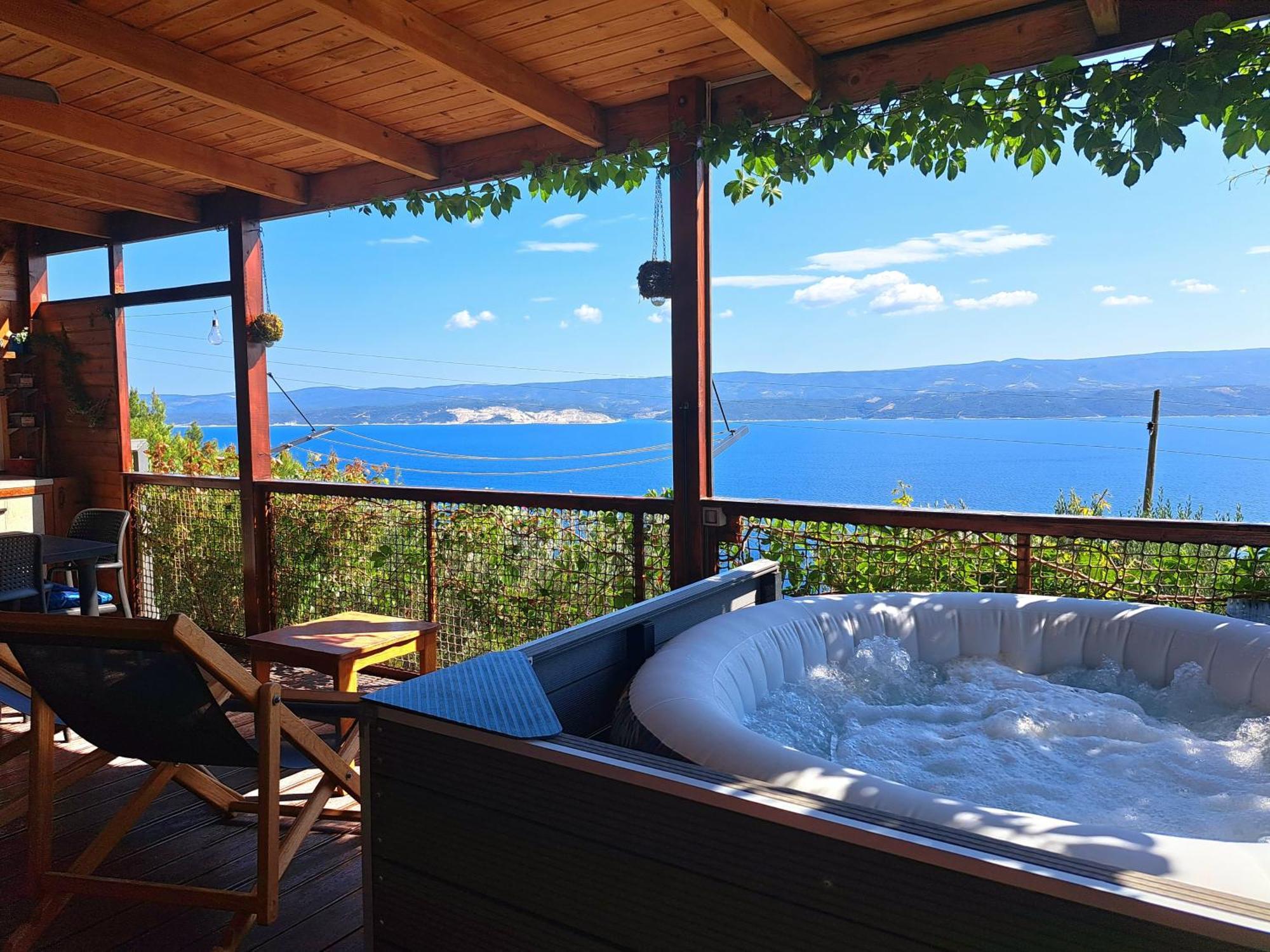 Villa Bella Vista With Jacuzzi 1 Omiš Exterior foto