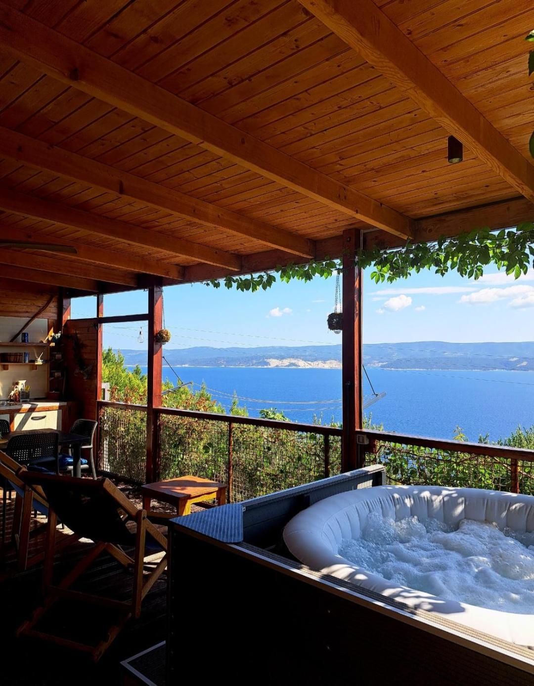 Villa Bella Vista With Jacuzzi 1 Omiš Exterior foto